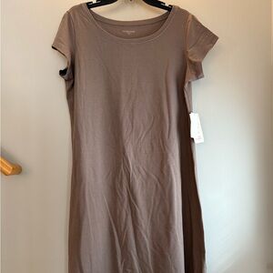Eileen Fisher Short Sleeve Dress — NWT